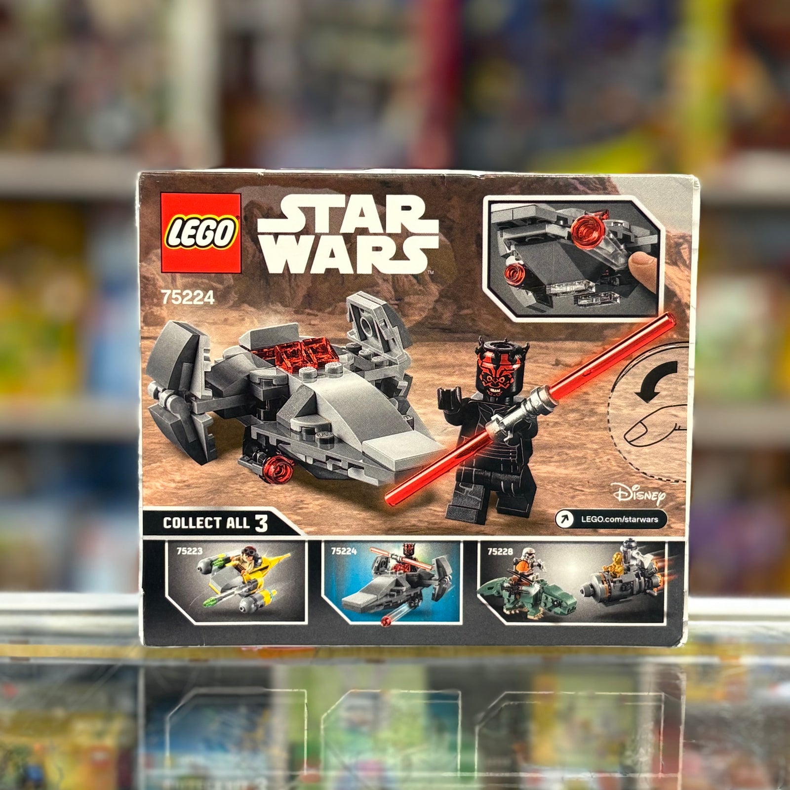 LEGO Star Wars Sith Infiltrator Microfighter 75224 2 LEGO Star Wars Sith Infiltrator Microfighter 75224 – photo 2