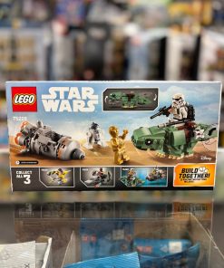 Alternative view of LEGO Star Wars Escape Pod vs. Dewback Microfighters 75228