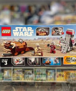 Alternative view of LEGO Star Wars T-16 Skyhopper vs Bantha Microfighters 75265