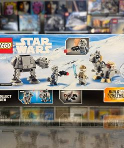 Alternative view of LEGO Star Wars AT-AT vs Tauntaun Microfighters 75298