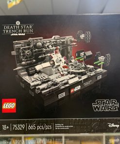 LEGO Star Wars Death Star Trench Run Diorama 75329
