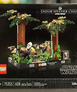 LEGO Star Wars Endor Speeder Chase Diorama 75353