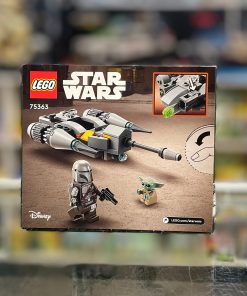 Alternative view of LEGO Star Wars The Mandalorian N-1 Starfighter Microfighter 75363
