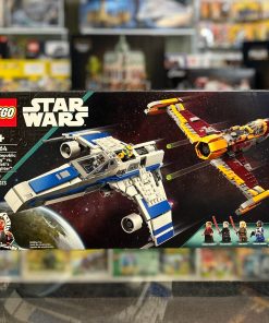 LEGO Star Wars New Republic E-Wing vs. Shin Hati's Starfighter 75364