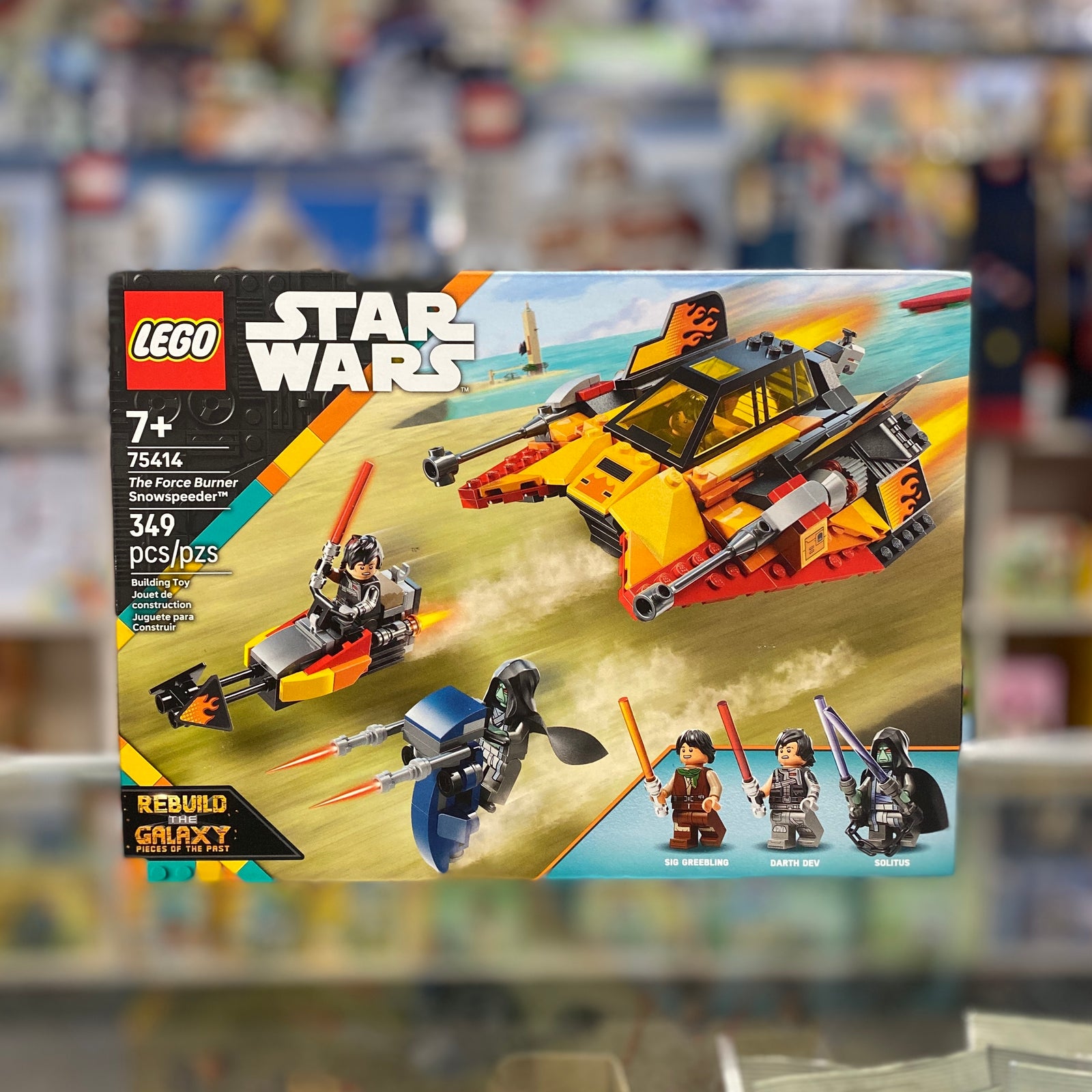 LEGO Star Wars The Force Burner Snowspeeder 75414 1 LEGO Star Wars The Force Burner Snowspeeder 75414