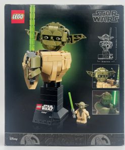 Alternative view of LEGO Star Wars Yoda Bust 75438
