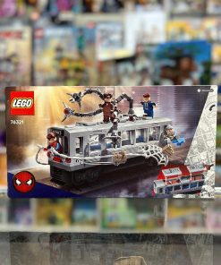 LEGO Marvel Spider-Man vs. Doc Ock Subway Train Scene 76321 sealed box, view 2