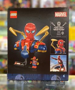 LEGO Marvel Iron Spider-Man Bust 76326 sealed box, view 2