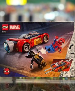 LEGO Marvel Spider-Man Car vs. Venomized Wolverine 76336 sealed box, view 2