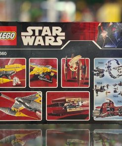 Alternative view of LEGO Star Wars Naboo N-1 Starfighter and Vulture Droid 7660