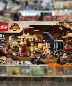 LEGO Jurassic World T. rex & Atrociraptor Dinosaur Breakout 76948