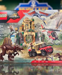 LEGO Jurassic World Spinosaurus & Quetzalcoatlus Air Mission 76976 sealed box