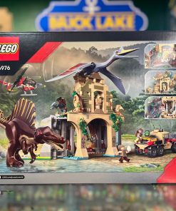 LEGO Jurassic World Spinosaurus & Quetzalcoatlus Air Mission 76976 sealed box, view 2