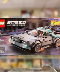 LEGO Speed Champions Time Machine from Back to the Future 77256 sealed box