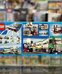 Alternative view of LEGO City Truck & Forklift 7733