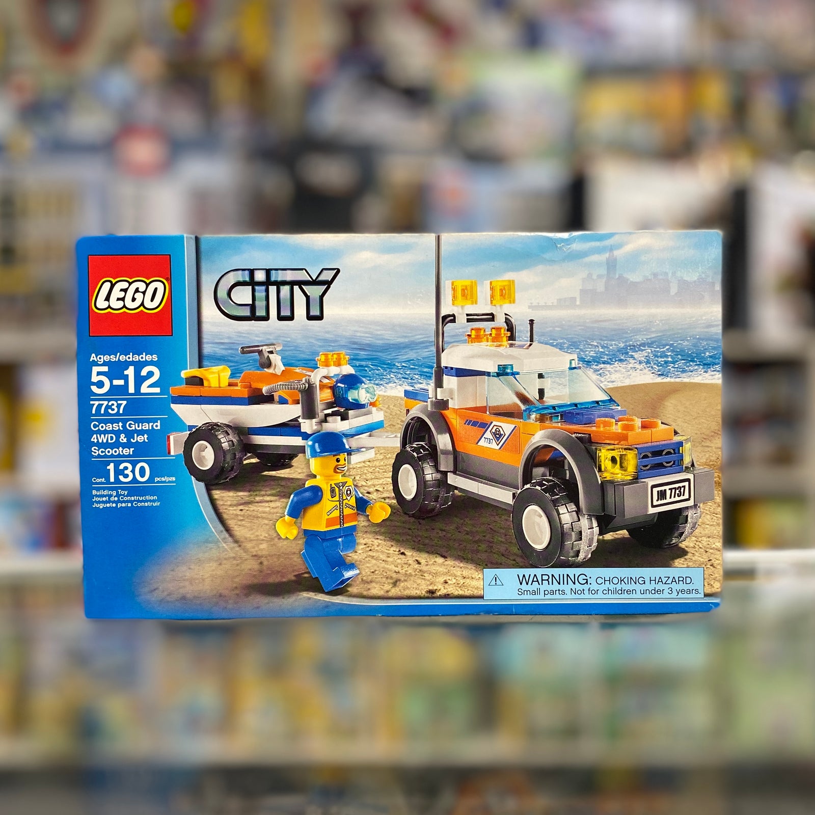 LEGO City Coast Guard 4WD & Jet Scooter 7737 1 LEGO City Coast Guard 4WD & Jet Scooter 7737