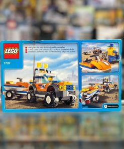 Alternative view of LEGO City Coast Guard 4WD & Jet Scooter 7737