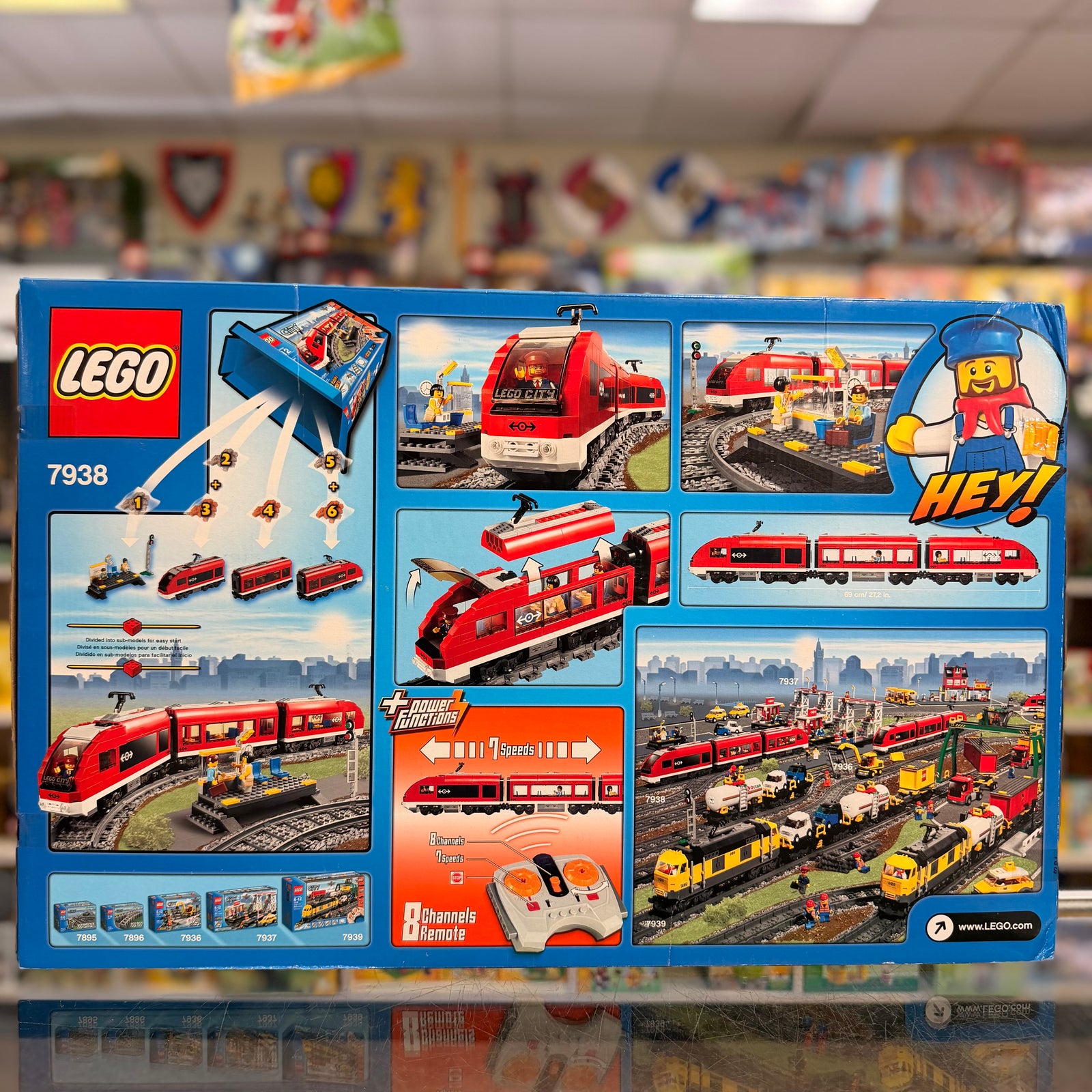 LEGO City Passenger Train 7938 2 LEGO City Passenger Train 7938 – photo 2