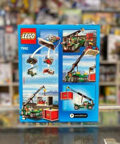 Alternative view of LEGO City Container Stacker 7992